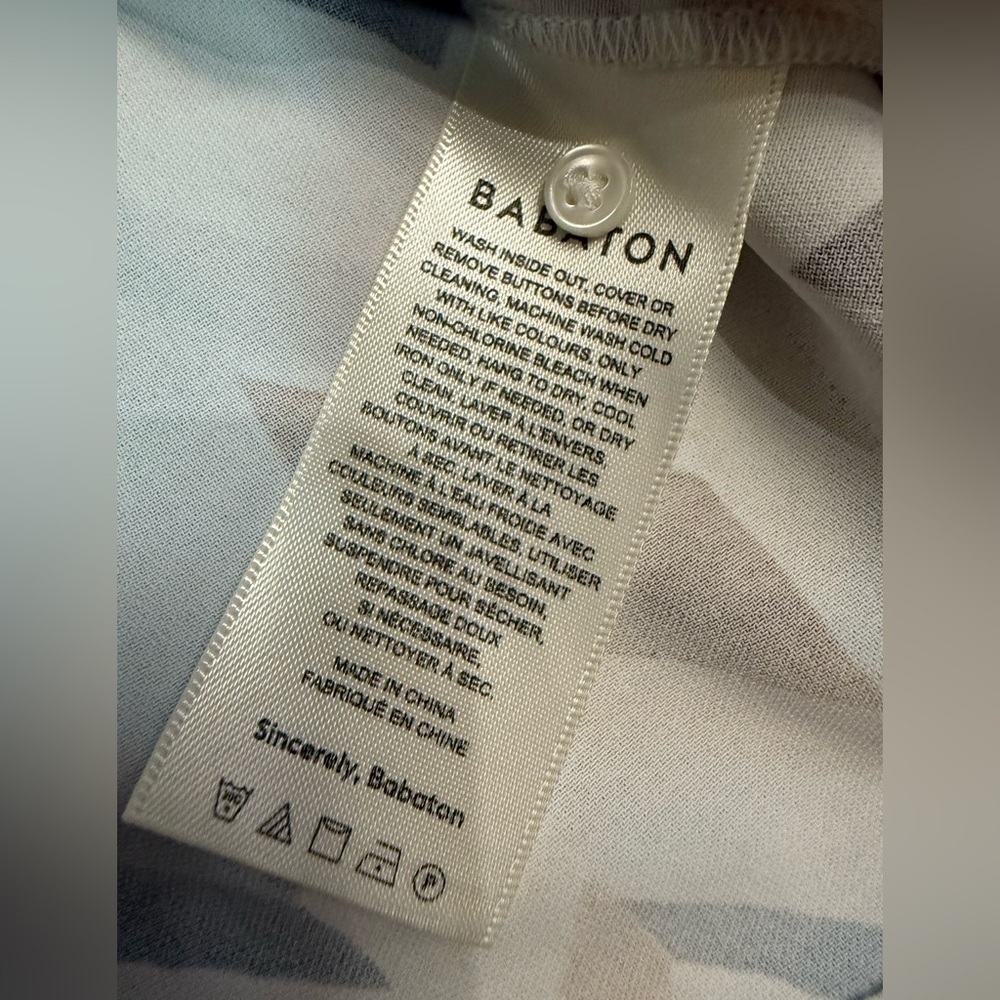 Aritzia Babaton Campbell Blouse Size Large - Picture 10 of 10